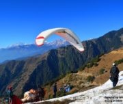 Paragliding in Himachal