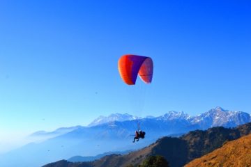 paragliding from best place in India is Bir Billing