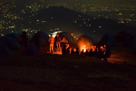 best billing camping option is dome tents, with bonfire and packages