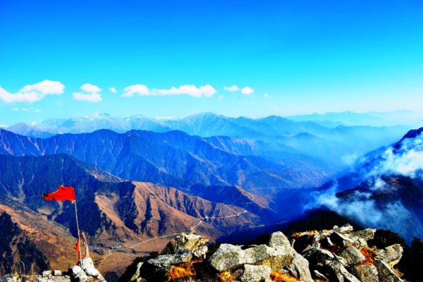 Hanuman Garh Trek from Bir Billing